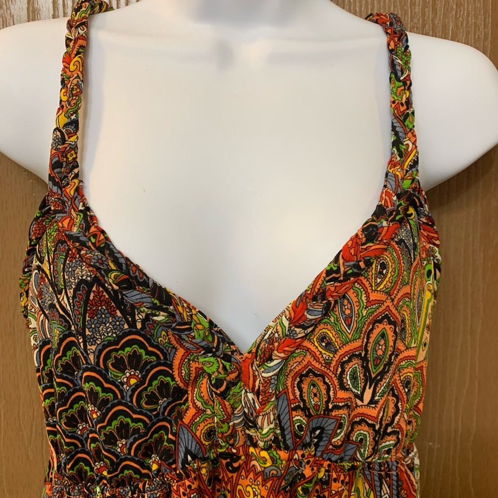Moa Moa Vibrant Patterned Dress - Picture 4 of 16